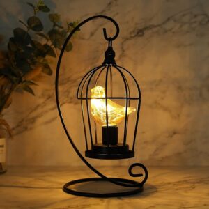 Birdcage Bulb Lamp Battery Operated 13″