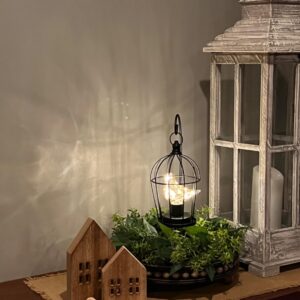 Birdcage Bulb Lamp Battery Operated 13″