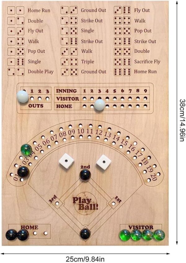 baceball diceboard