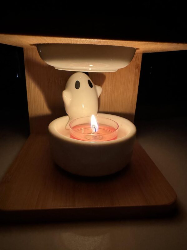 ghost candle holder