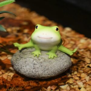 Frog Collection Miniature Fairy Garden and Terrarium Statue