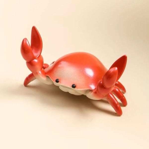 Crab Pen Holder Weightlifting Crab Funny Crab Pen Holder for Desk Pen Holder