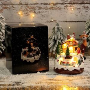 Luminous music house ornaments cross-border new octave box night light hut