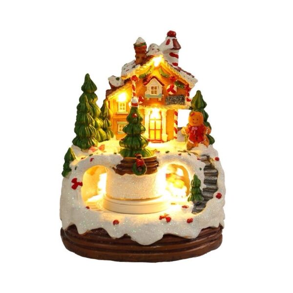 Luminous music house ornaments cross-border new octave box night light hut