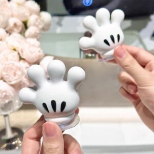 3 PCs Mickey Palm Toothbrush Towel Holder