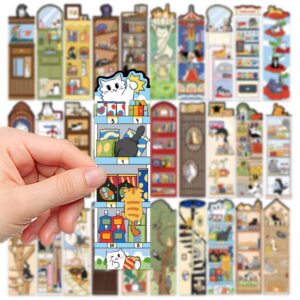 30 Pcs Cat Kitten World Bookmarks