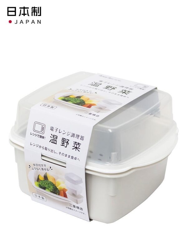 Sanada microwave oven with lid mini lunch box steam box hot steamed buns steamed corn